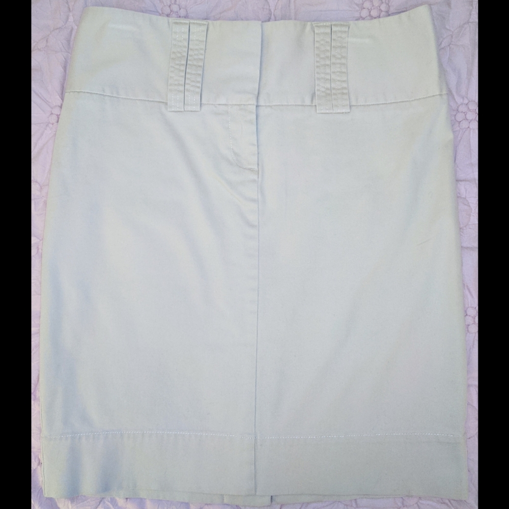 The Limited Khaki Pencil Skirt